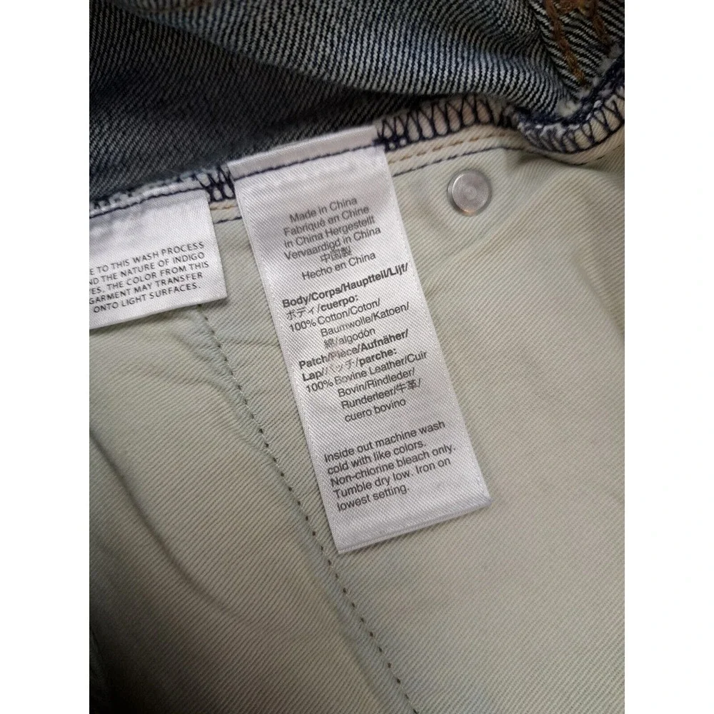 J Crew Pants Mens Blue Denim Jeans Style 770 Straight Men 34x32 (Measures 36x31)